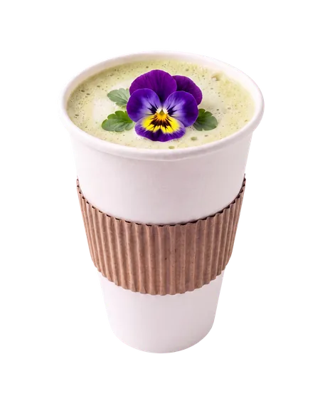 Amber Matcha Latte